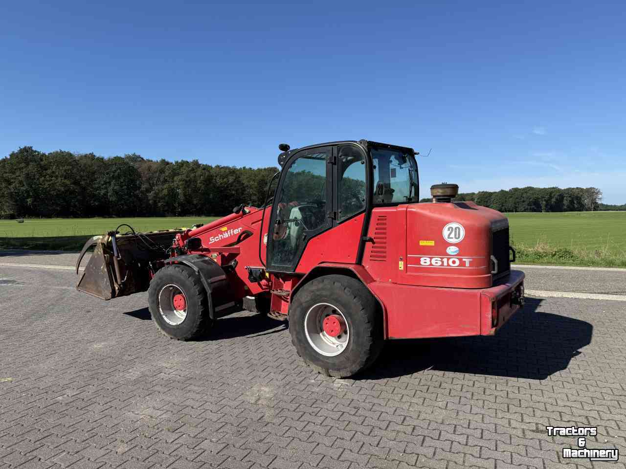 Telescopische Shovel / Wiellader / Kniklader Schäffer 8610T telelader