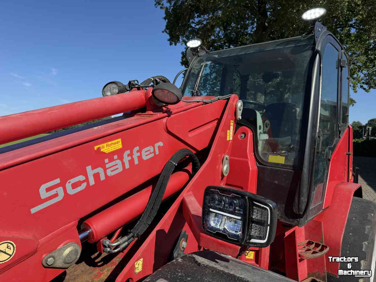 Telescopische Shovel / Wiellader / Kniklader Schäffer 8610T telelader