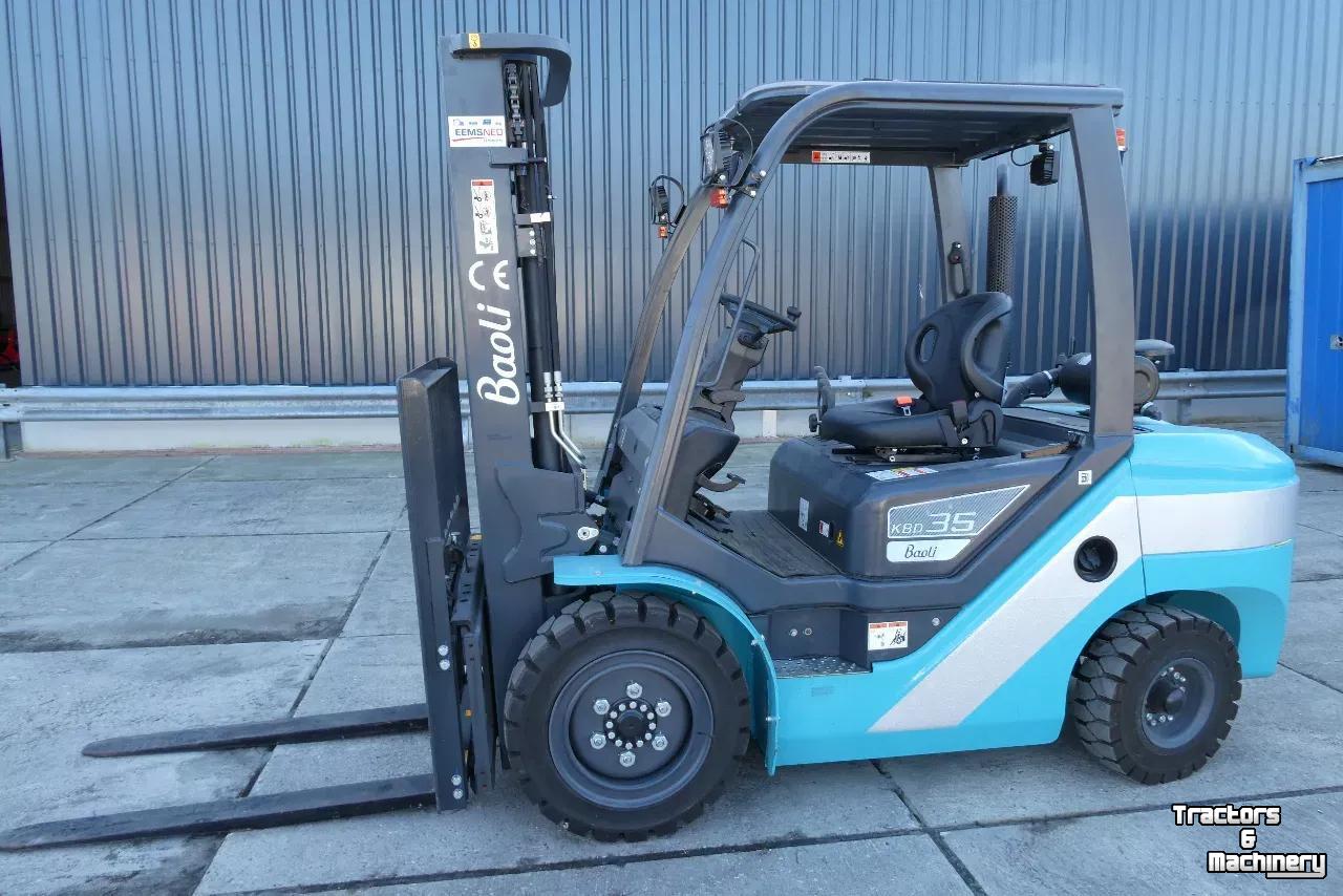 Heftruck Baoli Diesel Overjarig weinig uren!! Lease &euro; 320,-- p/m!!* KBD35