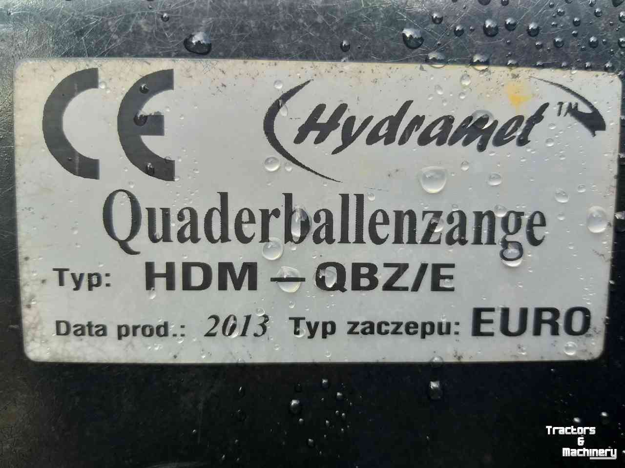 Balenklem  Hydramet Quaderballenzange HDM-QBZ/E