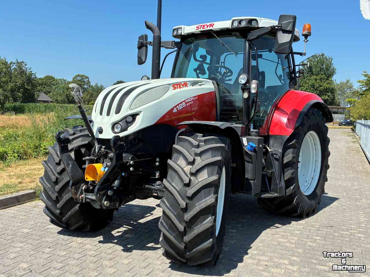 Tractor / Trekker Steyr Profi 4125 CVT Ecotec + RTK GPS