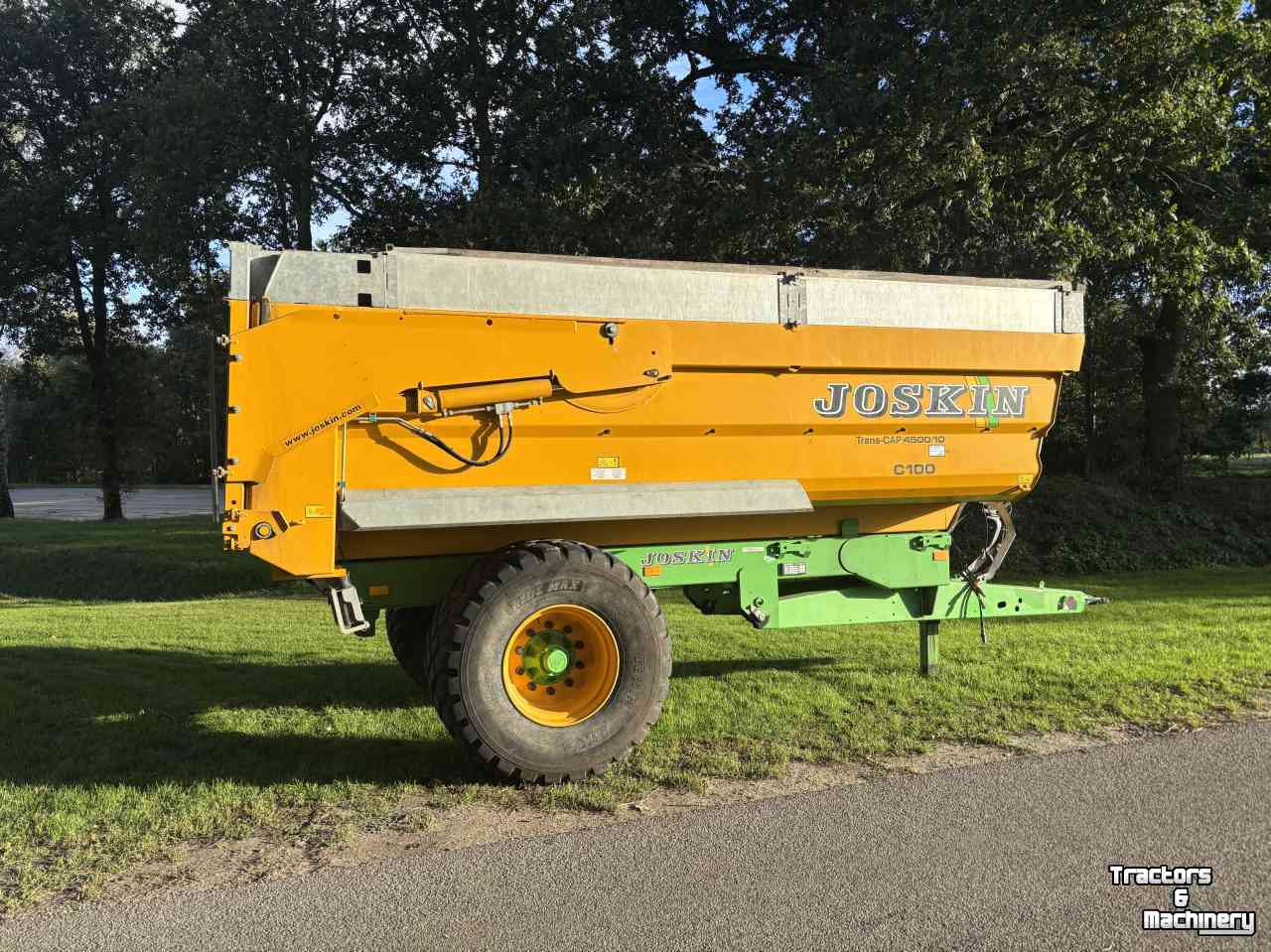 Kipper / Kiepwagen / Landbouwkipper Joskin Transcap 4500/10 kieper enkelas