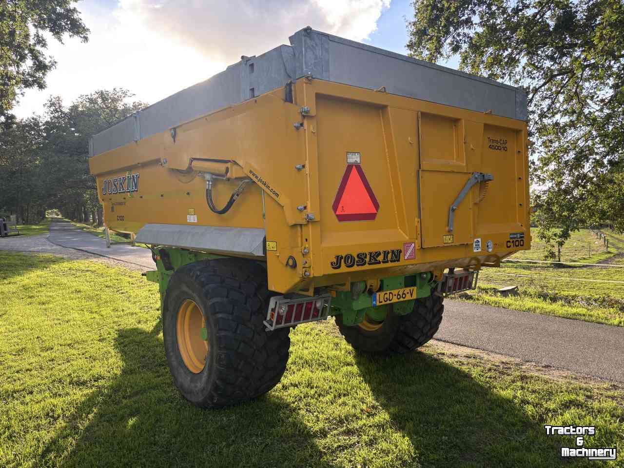 Kipper / Kiepwagen / Landbouwkipper Joskin Transcap 4500/10 kieper enkelas