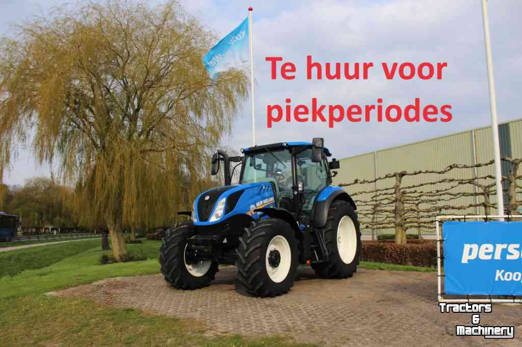 Tractor / Trekker New Holland T6 en T7 modellen te huur voor piek periodes!