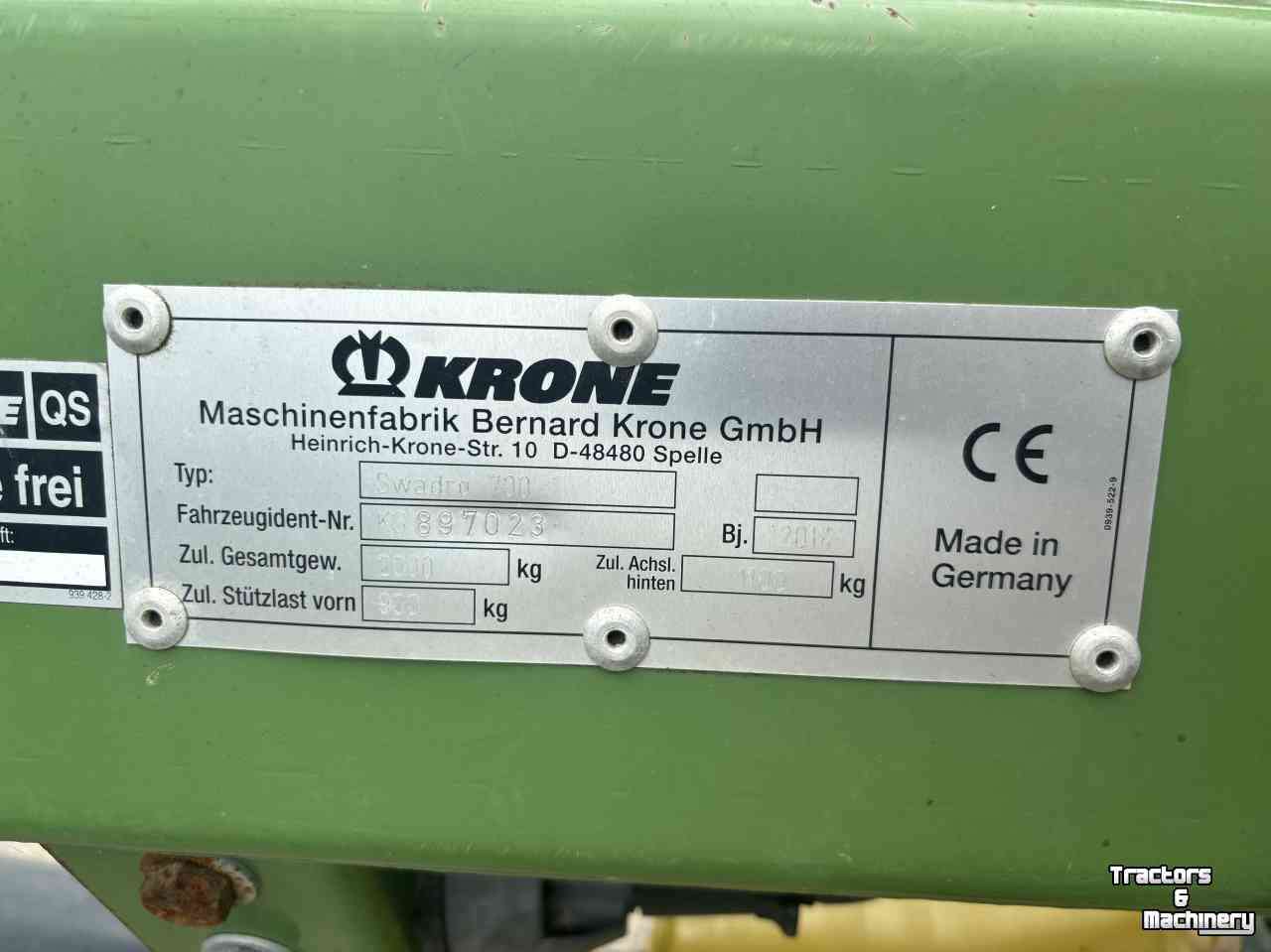 Rugger / Hark / Zwadhark Krone Swadro 700