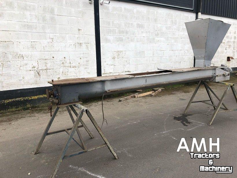 Opvoerband  Worm transportband 4010X390 Worm transportband Schneckenförderer