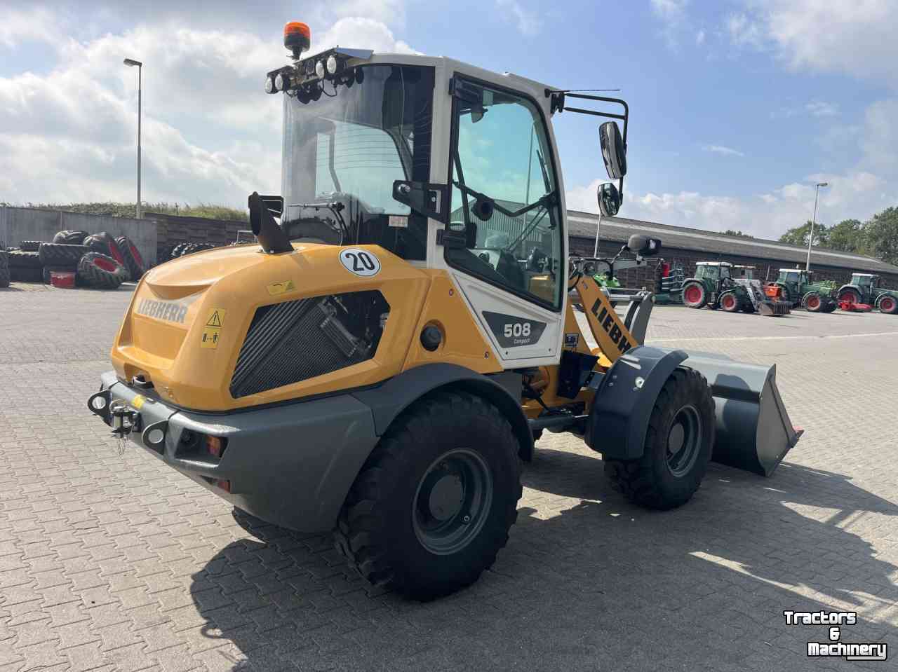 Shovel / Wiellader / Kniklader Liebherr 508 COMPACT