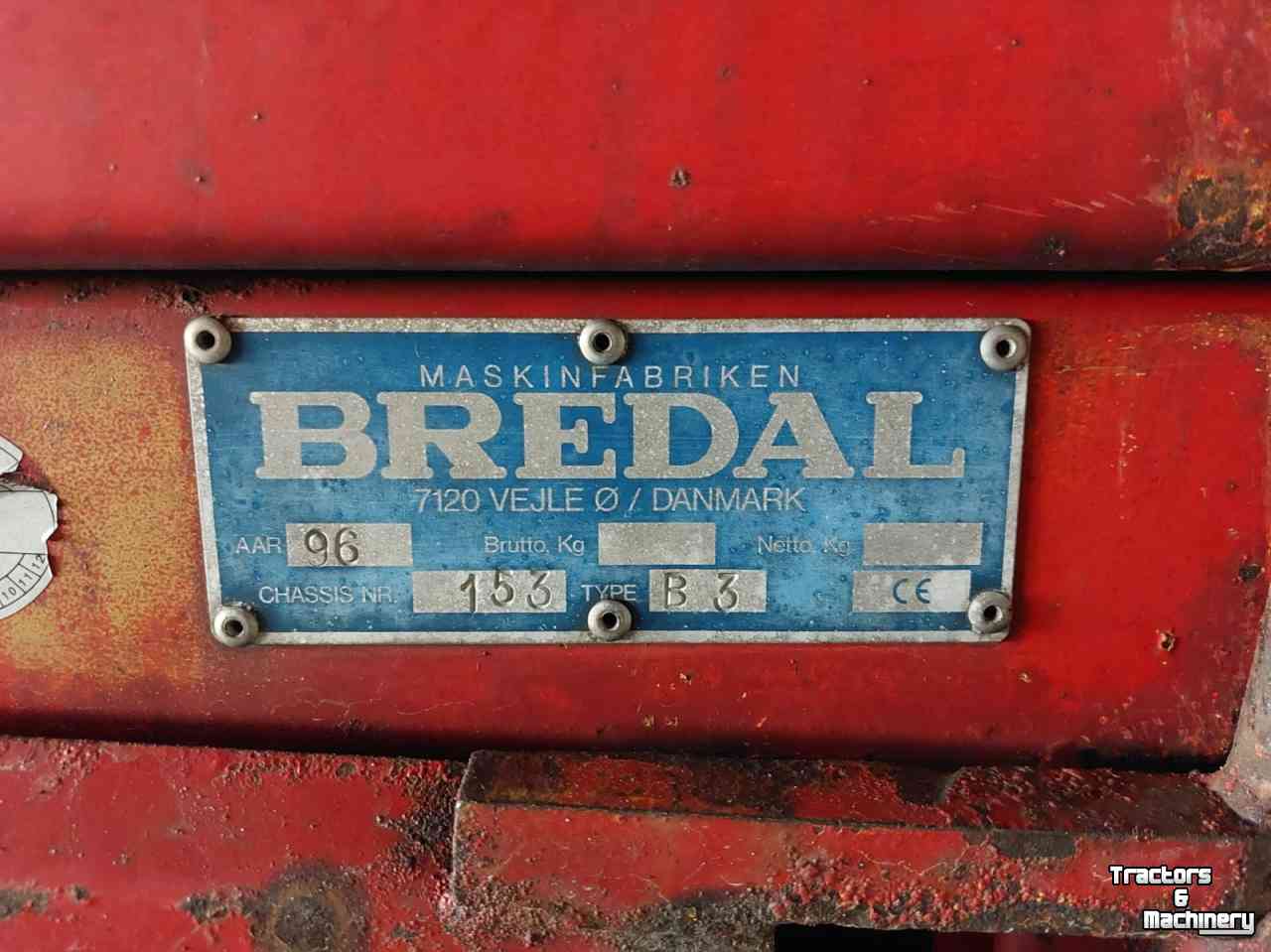 Kalkstrooier Bredal Bredal kalkstrooier / kunstmeststrooier