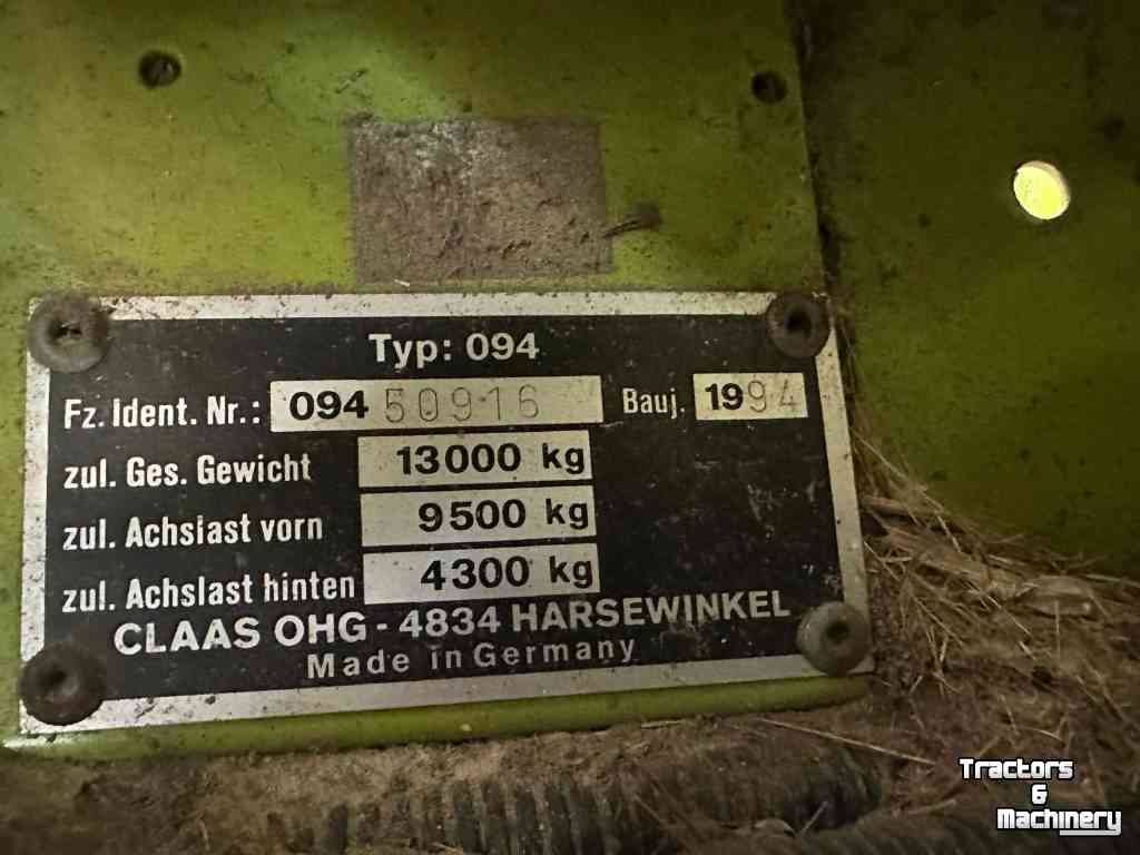 Veldhakselaar Claas Dominator 218 Mega