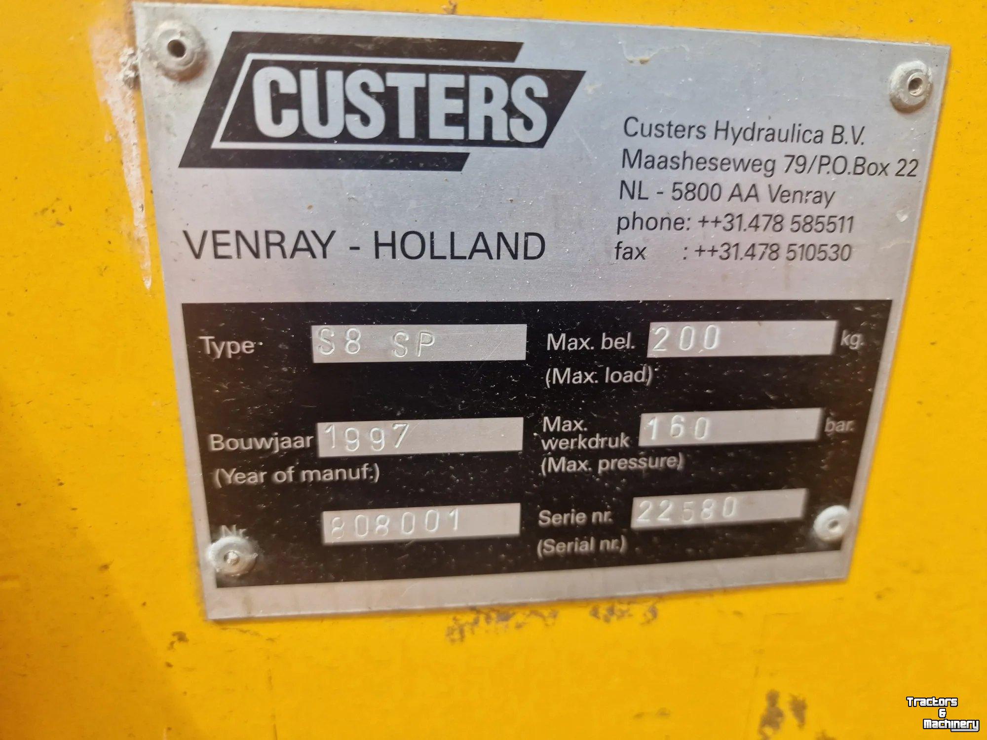 Hoogwerker Custers TRACTOR HOOGWERKER