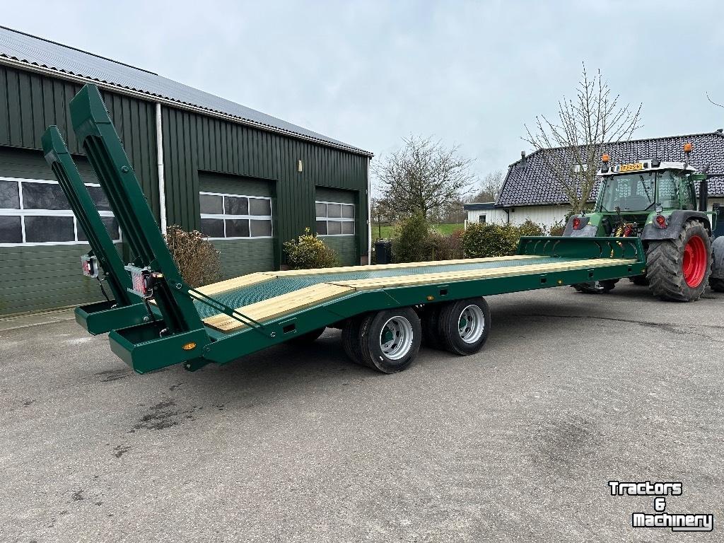 Oprijwagen Palmse Trailer PT5750 oprijwagen machine transporter