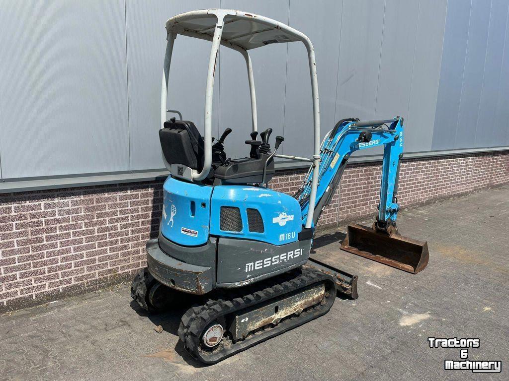 Mini-graver / Mini-graafmachine Messersi M-16U