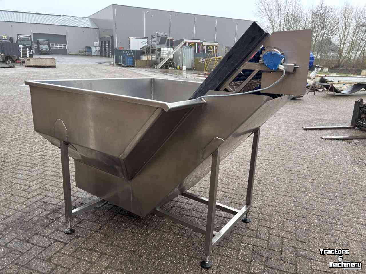 Overige inschuurmachines en toebehoren  Natte bunker elevator, RVS