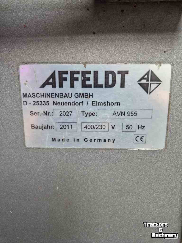 Overige inschuurmachines en toebehoren Affeldt 955