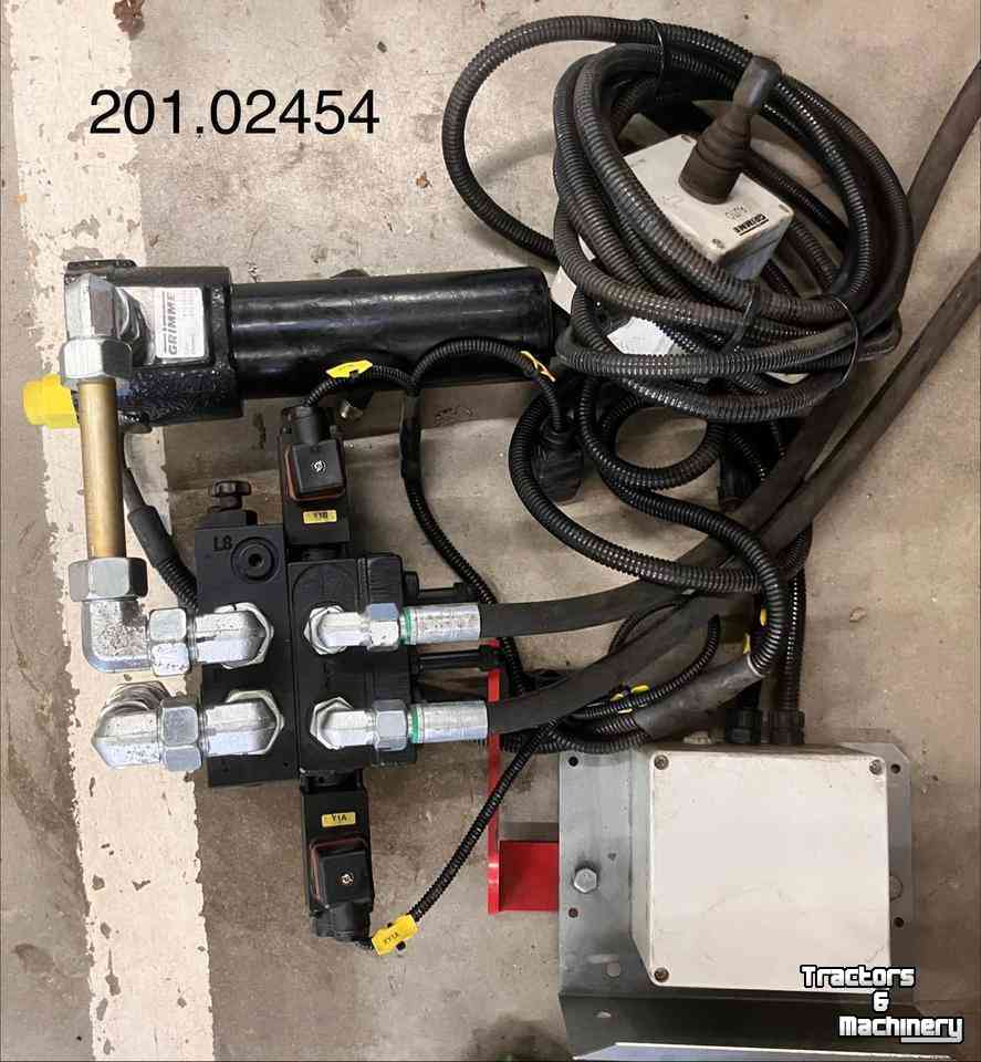 Grondfrees Grimme Freesbesturing