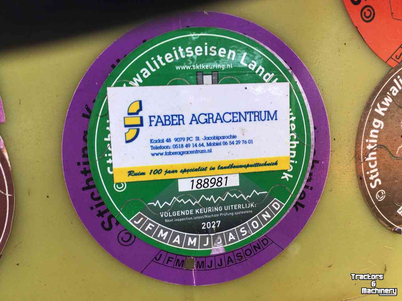Gedragen Veldspuit Douven P 80 21