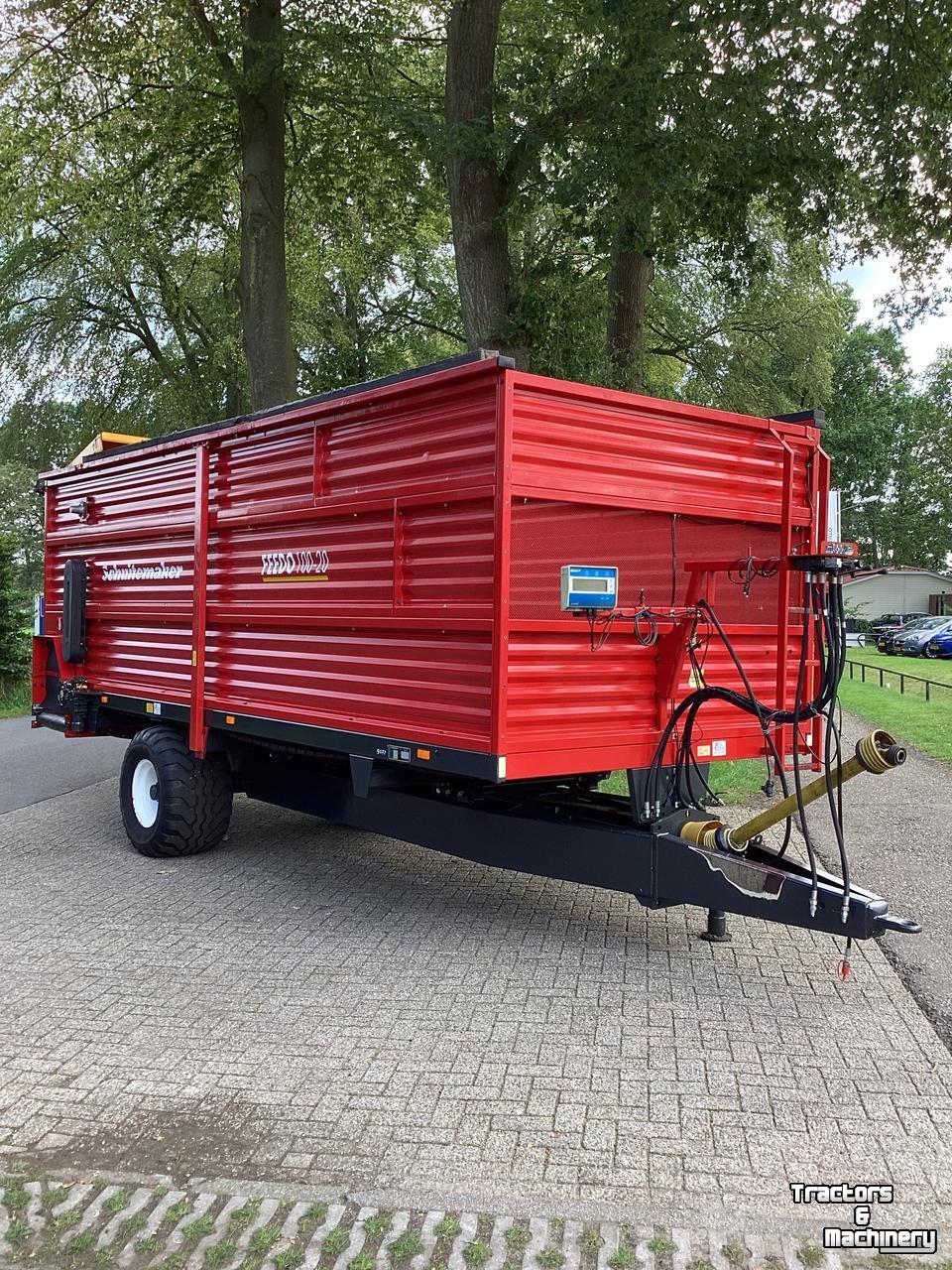 Voerverdeelwagen  / Voerdoseerwagen Schuitemaker Feedo 100-20