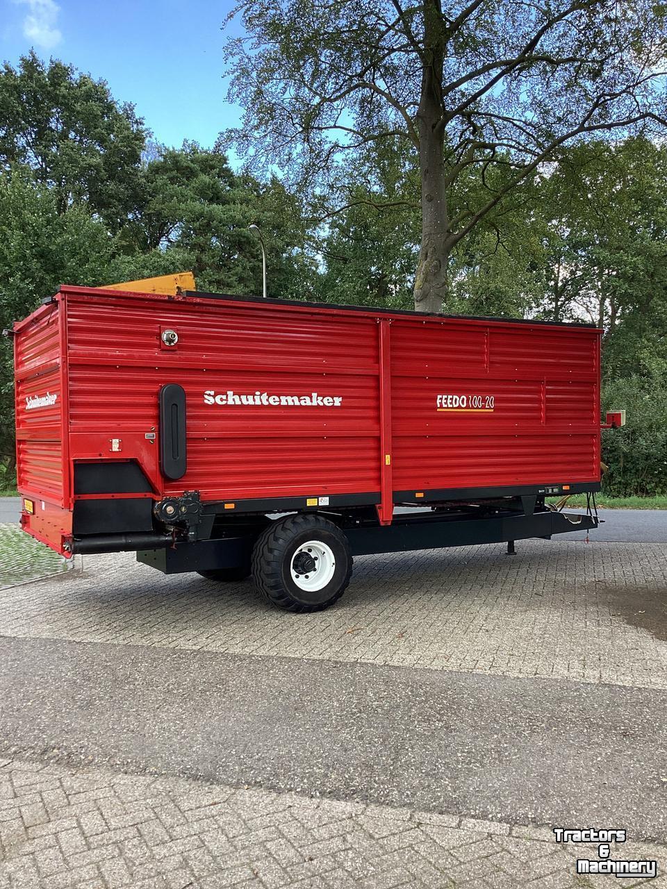 Voerverdeelwagen  / Voerdoseerwagen Schuitemaker Feedo 100-20