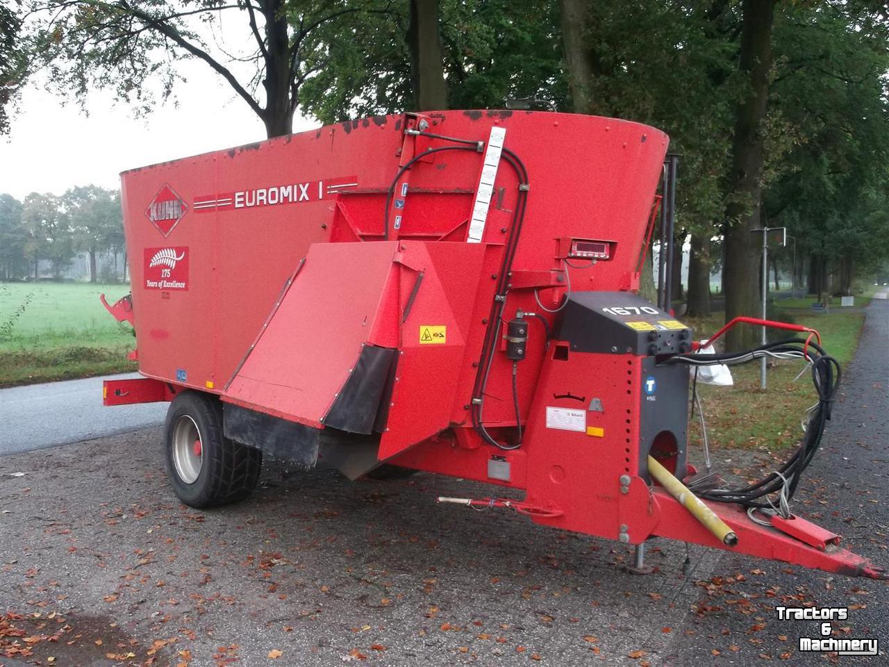 Voermengwagen Vertikaal Kuhn Euromix 16-70
