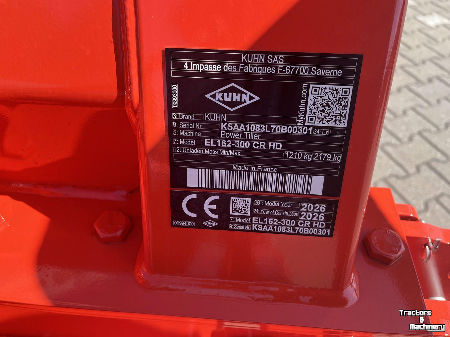 Grondfrees Kuhn EL 162