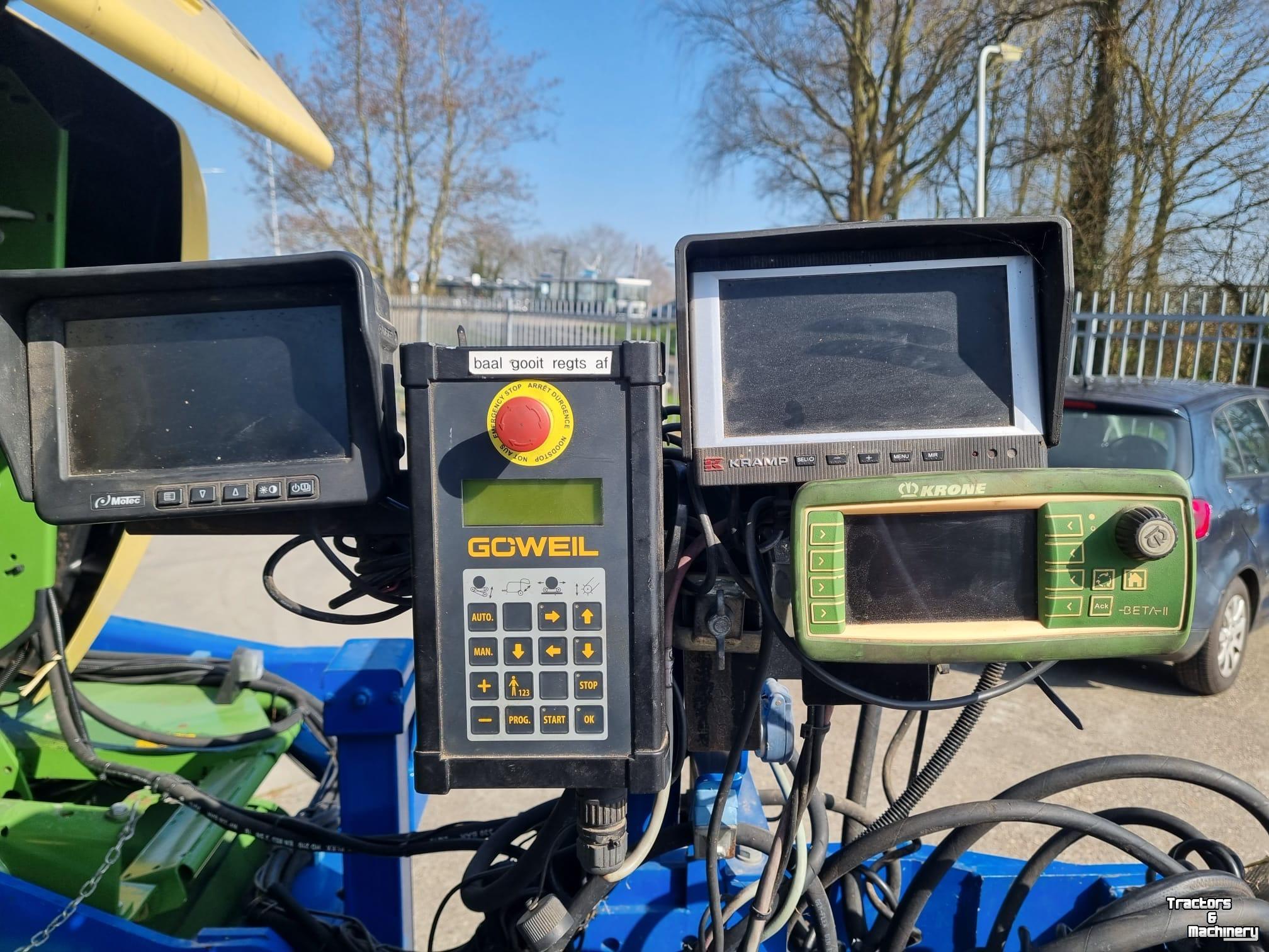 Persen / Balenpers / Pakkenpers Krone comprima F155XC In gowell