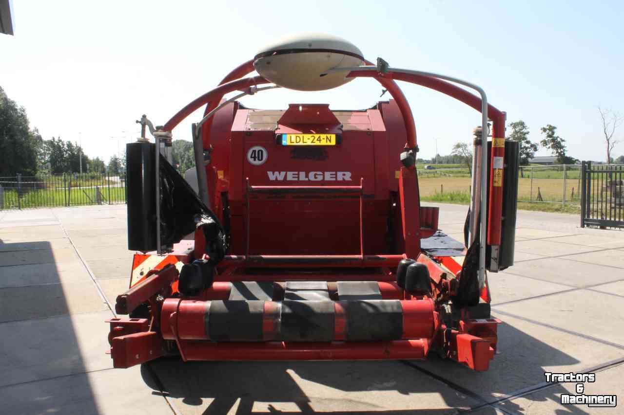 Persen / Balenpers / Pakkenpers Welger RP 220 Profi Double Action Welger/Lely RP220 ronde balenpers wikkelaar pers/wikkelcombinatie
