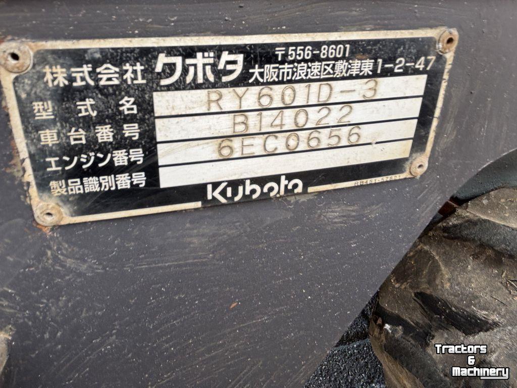 Rupsdumper Kubota RY601D-3