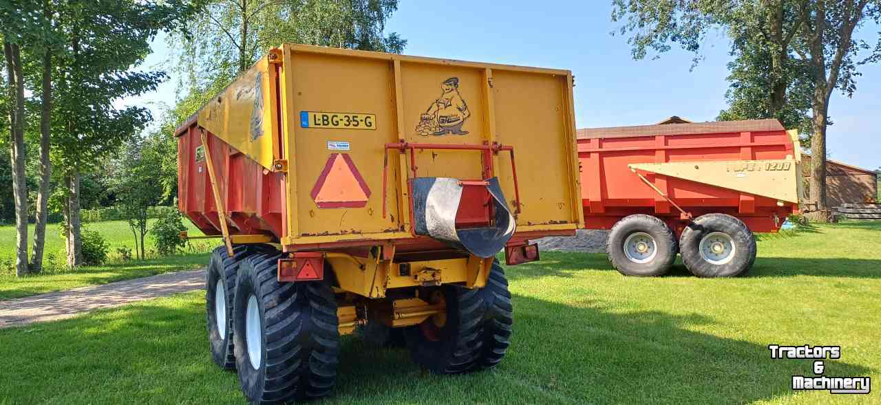 Kipper / Kiepwagen / Landbouwkipper Bijlsma Hercules 1200