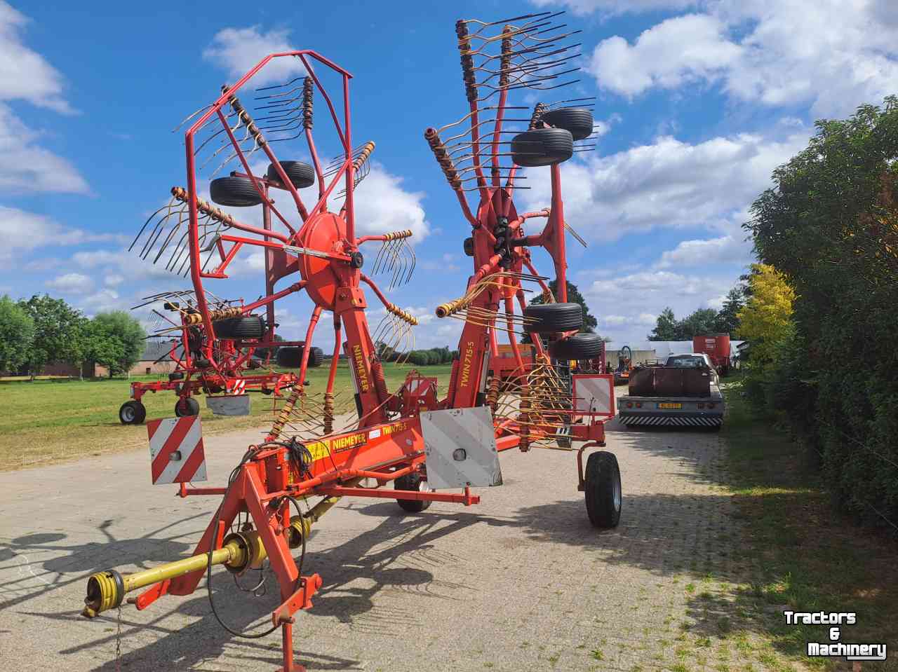 Rugger / Hark / Zwadhark Niemeyer Twin 715-S dubbele hark