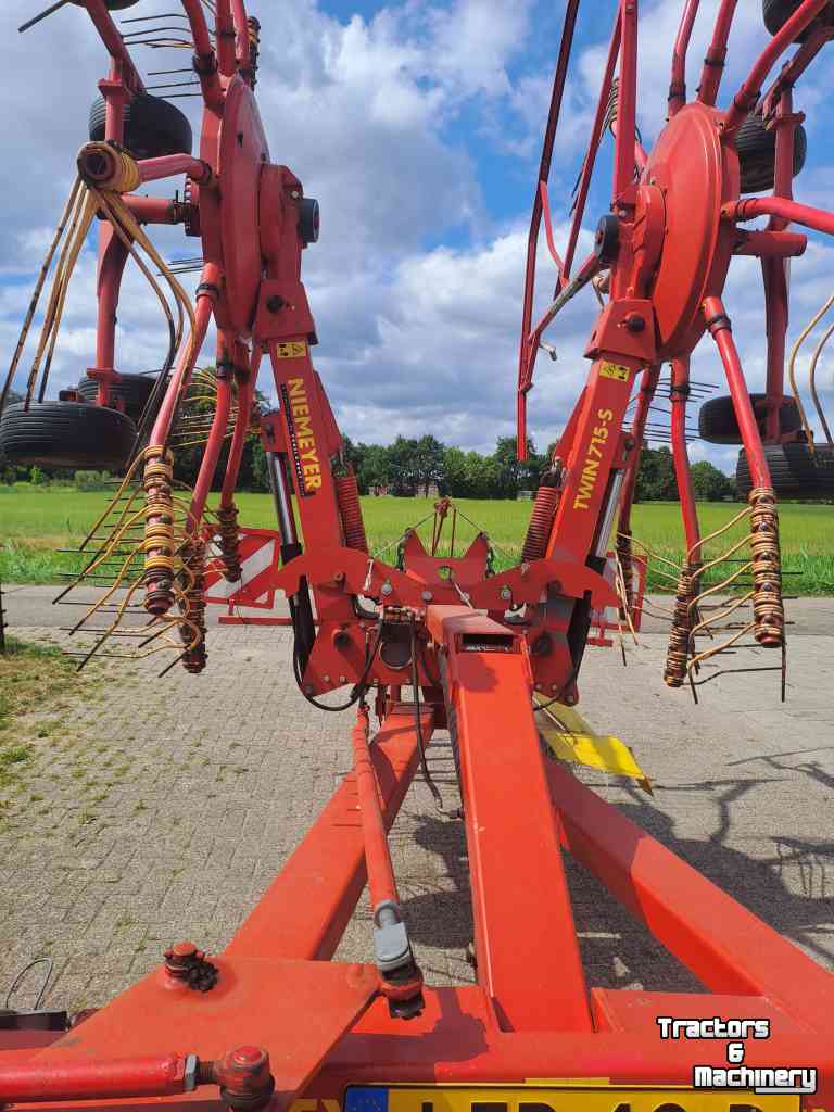 Rugger / Hark / Zwadhark Niemeyer Twin 715-S dubbele hark