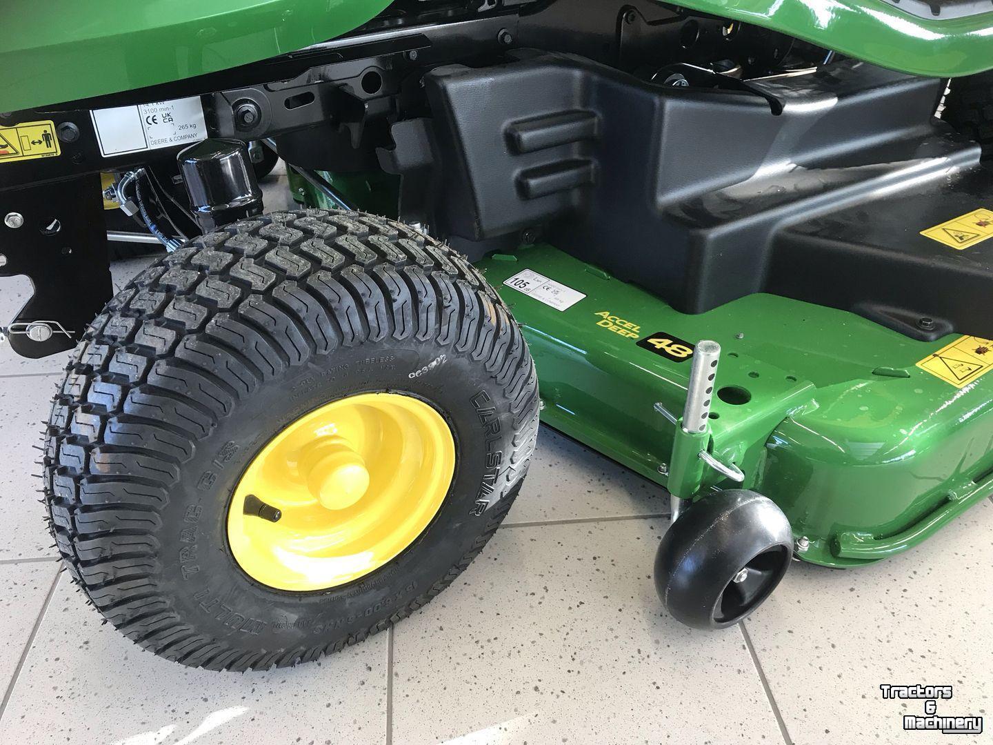 Zitmaaier John Deere X370