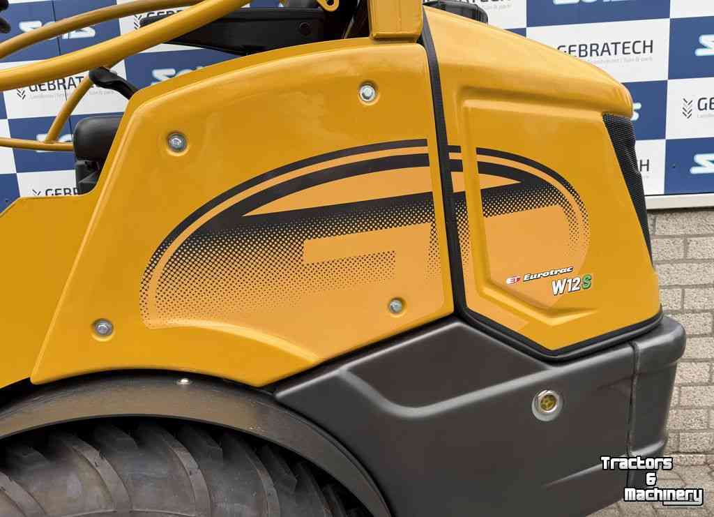 Shovel / Wiellader / Kniklader Eurotrac w12 €325 p/mnd. loader shovel minishovel