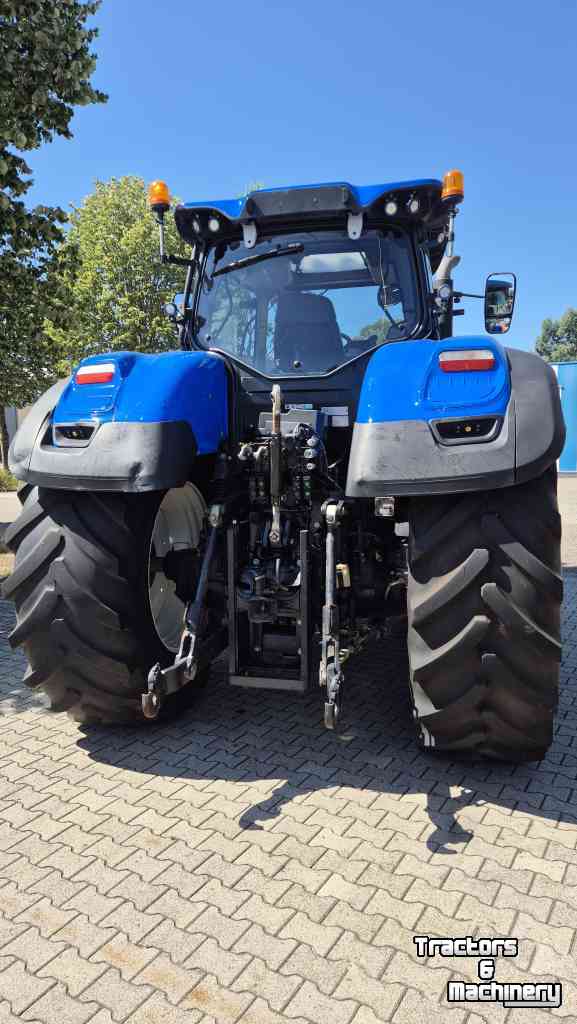Tractor / Trekker New Holland T7.315 HD AC 40Kmh. Lucht, Fronthef, geveerde vooras en cabine.
