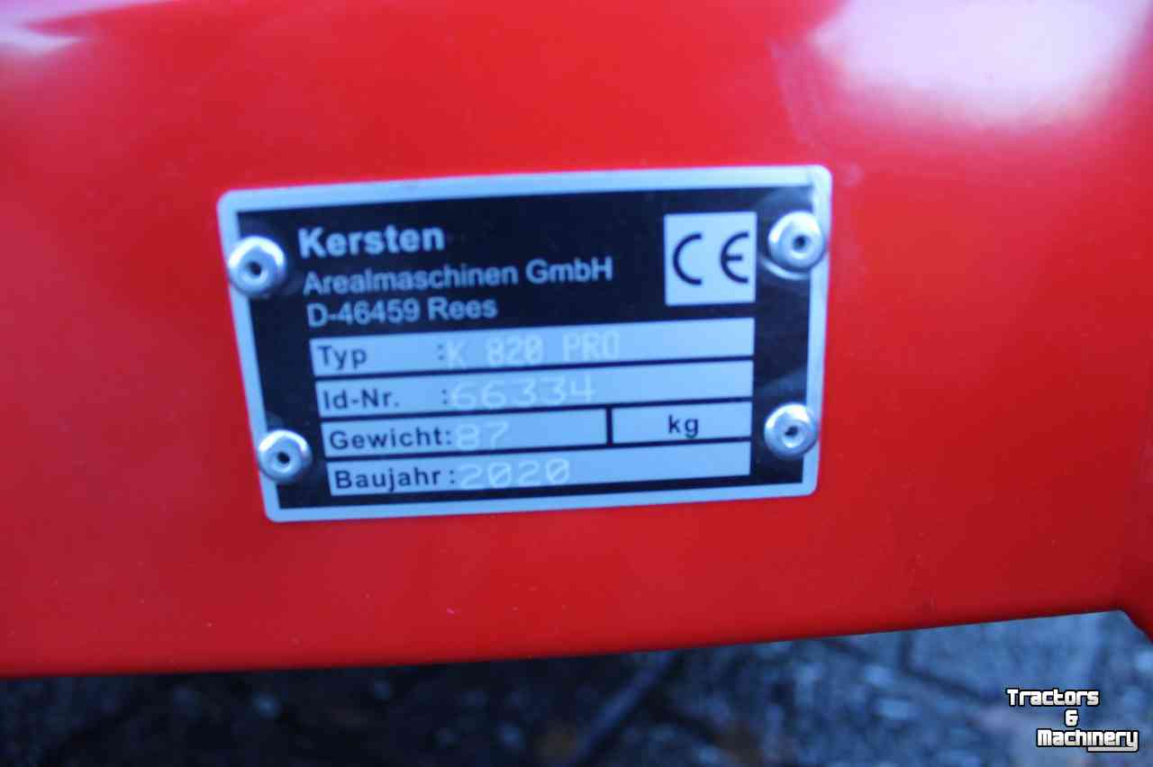 Veegmachine Kersten K820 Pro werktuigdrager met bezem