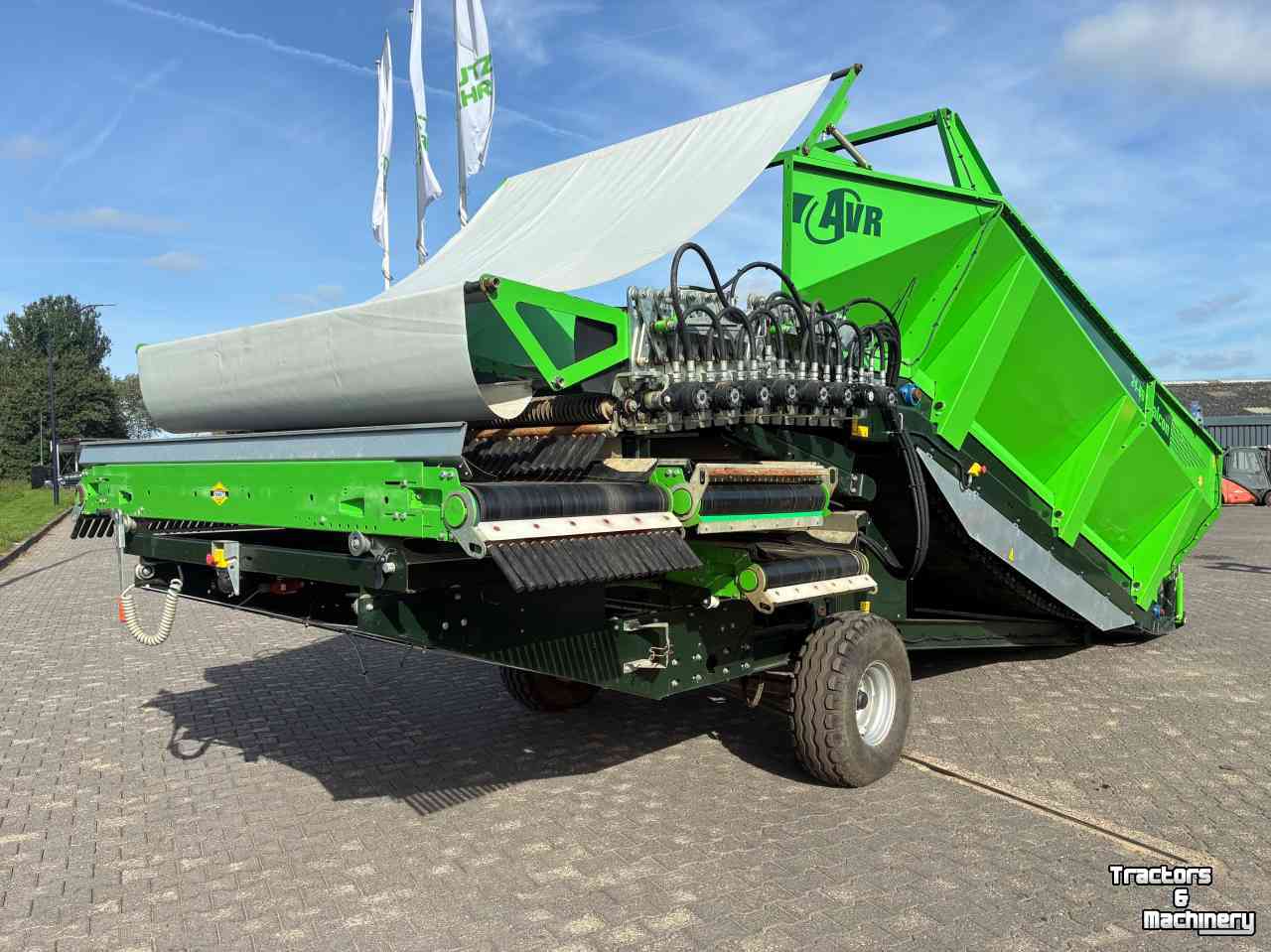 Stortbak AVR Falcon 24-60 incl voorsorteerder