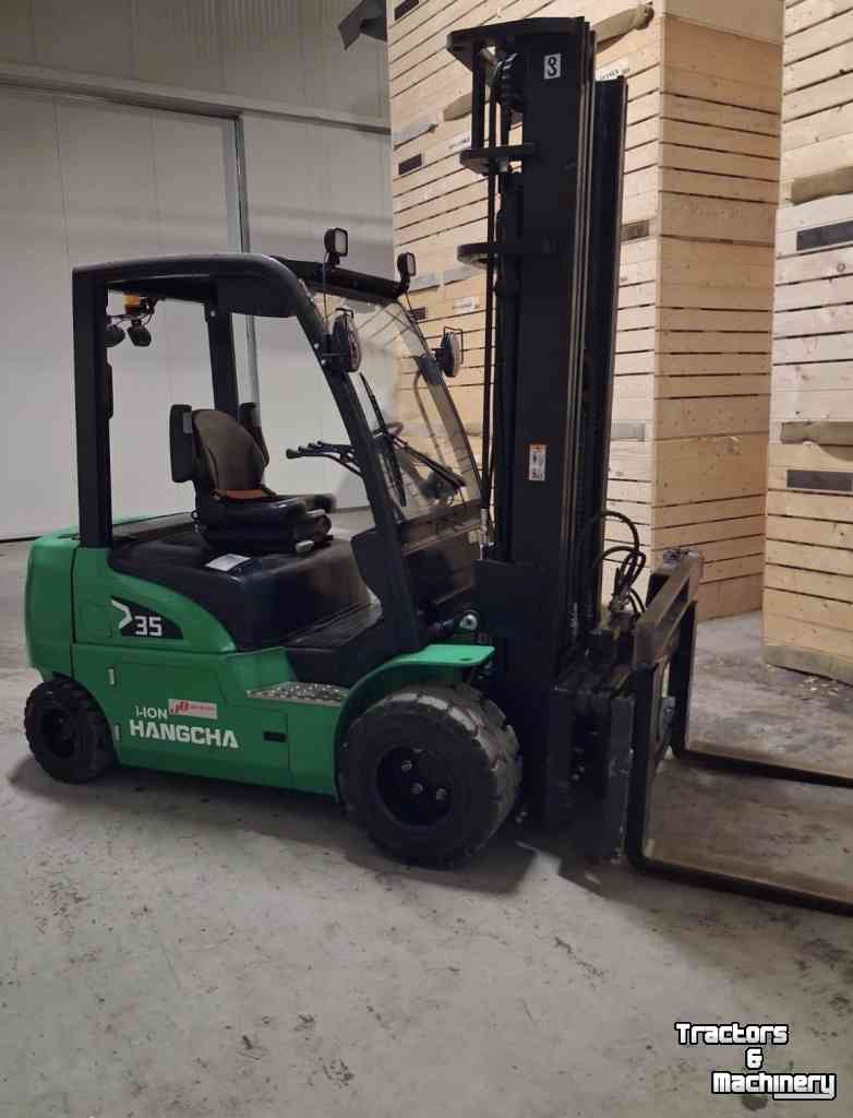 Schudder Hangcha CPD 35 Lithium grootste accu 404 Ah!