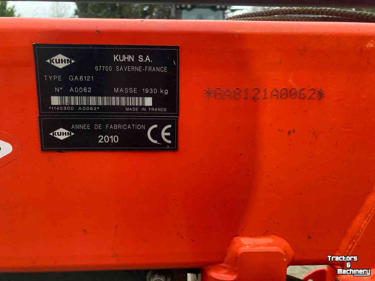 Rugger / Hark / Zwadhark Kuhn GA8121