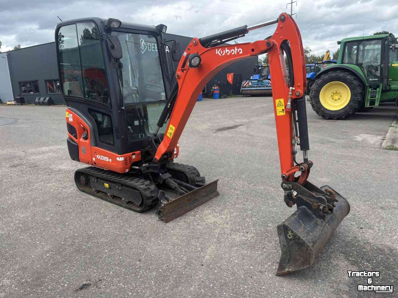 Mini-graver / Mini-graafmachine Kubota KX019-4