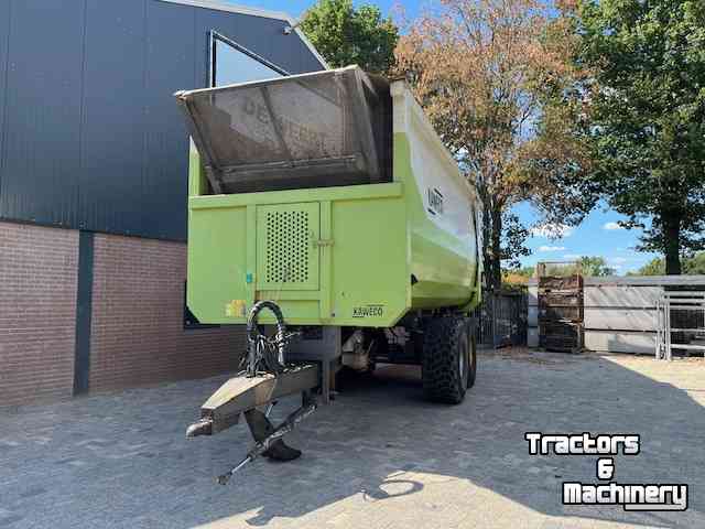 Kipper / Kiepwagen / Landbouwkipper Kaweco pr-eko , duwwagen 40 m3