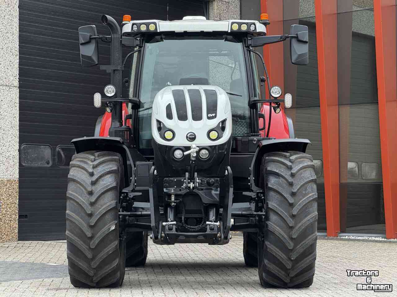 Tractor / Trekker Steyr Absolut 6240CVT vario Stage V Fronthef Lucht GPS RTK