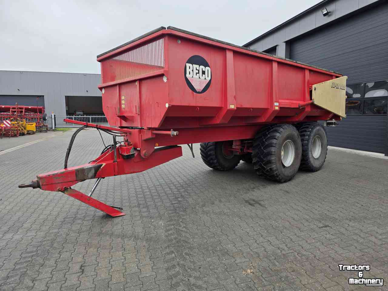 Kipper / Kiepwagen / Landbouwkipper Beco Beco Super 1400 kipper