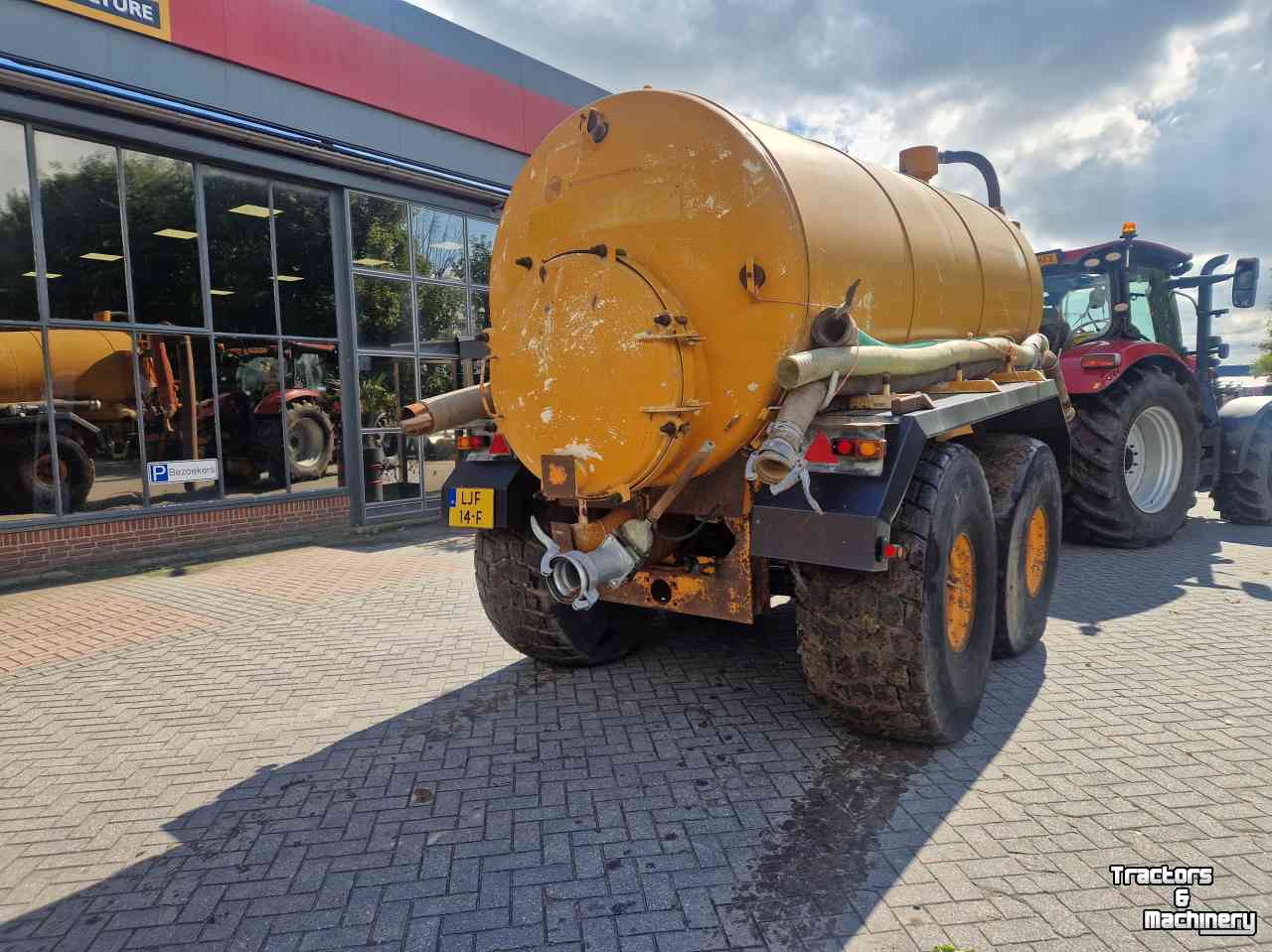 Waterwagen / Watertransporttank Veenhuis 10.000L waterwagen/transportank