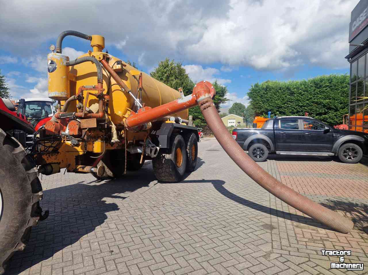 Waterwagen / Watertransporttank Veenhuis 10.000L waterwagen/transportank