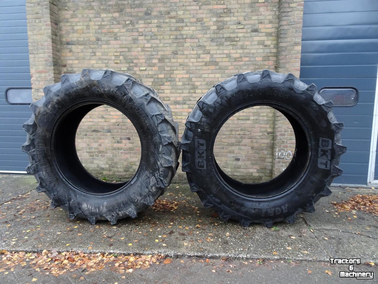 Wielen, Banden, Velgen & Afstandsringen BKT AGRIMAX 620/70R42