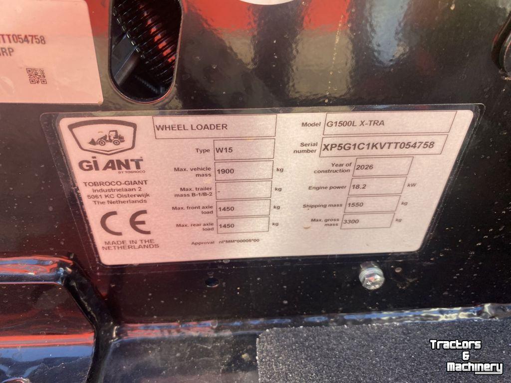 Shovel / Wiellader / Kniklader Giant Giant G1500L X-tra