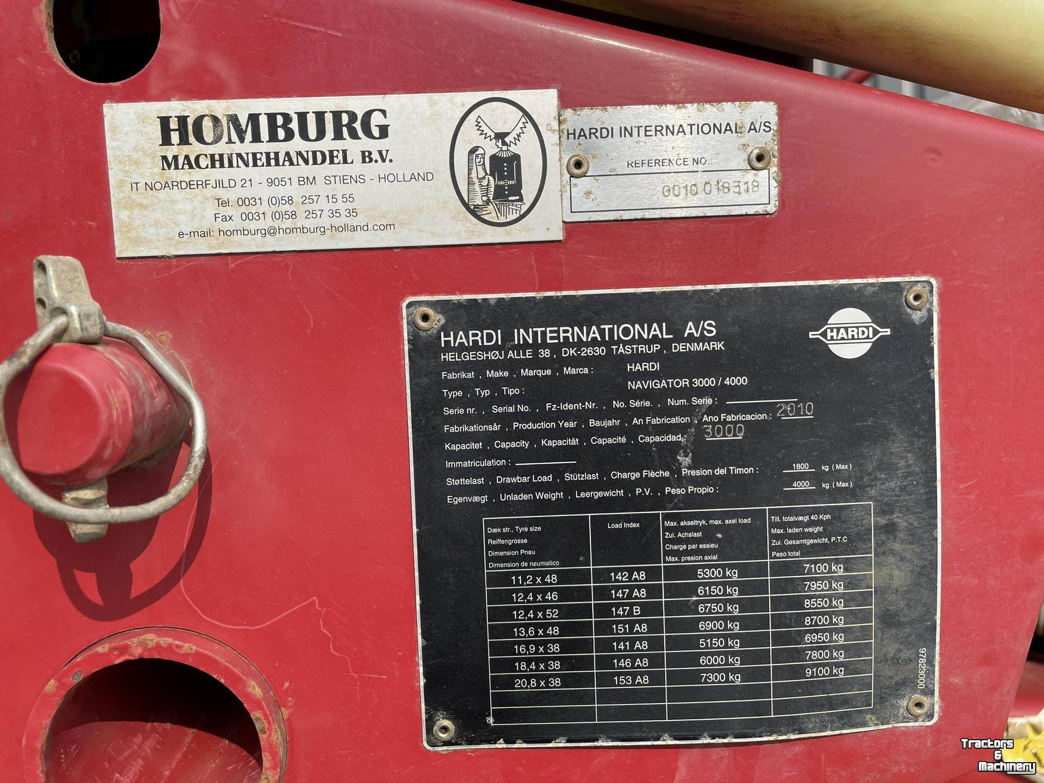 Gedragen Veldspuit Hardi Navigator 24 m