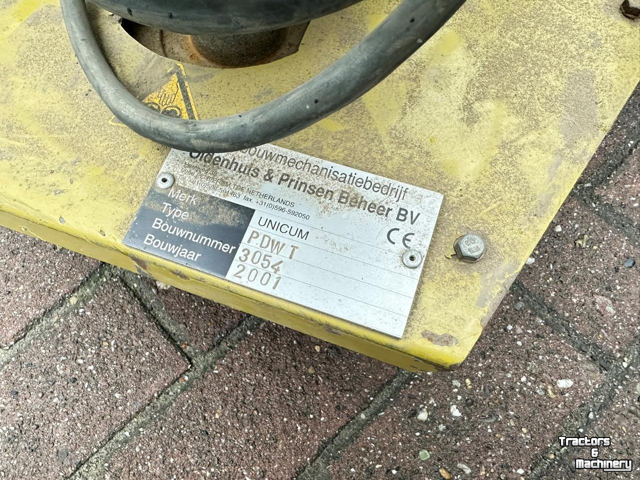 Overige inschuurmachines en toebehoren Unicum PALLETDRAAIER