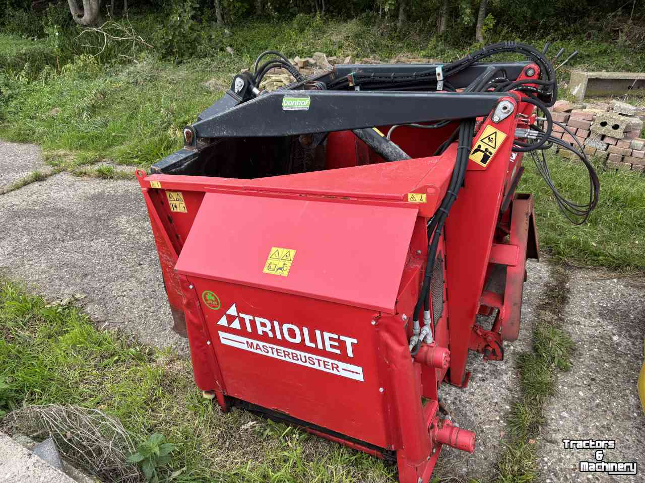 Voeruitkuilbak Trioliet Masterbuster