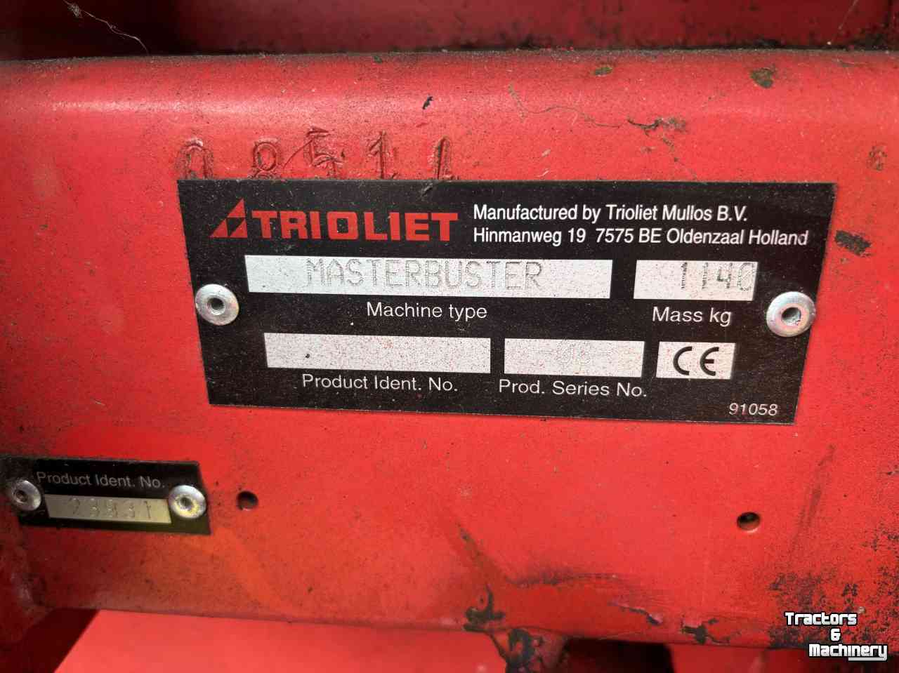 Voeruitkuilbak Trioliet Masterbuster
