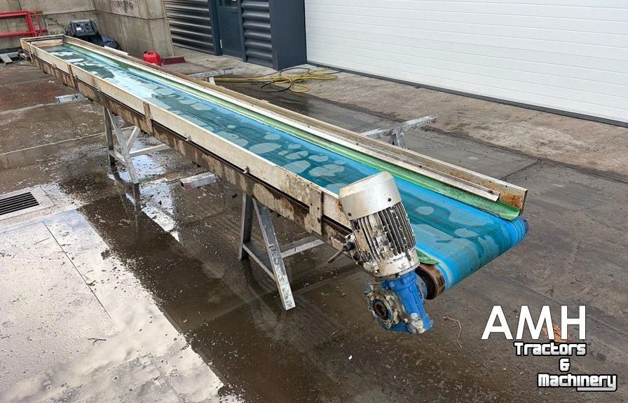 Transportband  6340X390 TRANSPORTBAND VLAKKE BAND FLAT BELT CONVEYOR BELT FLACHBAND FÖRDERBAND